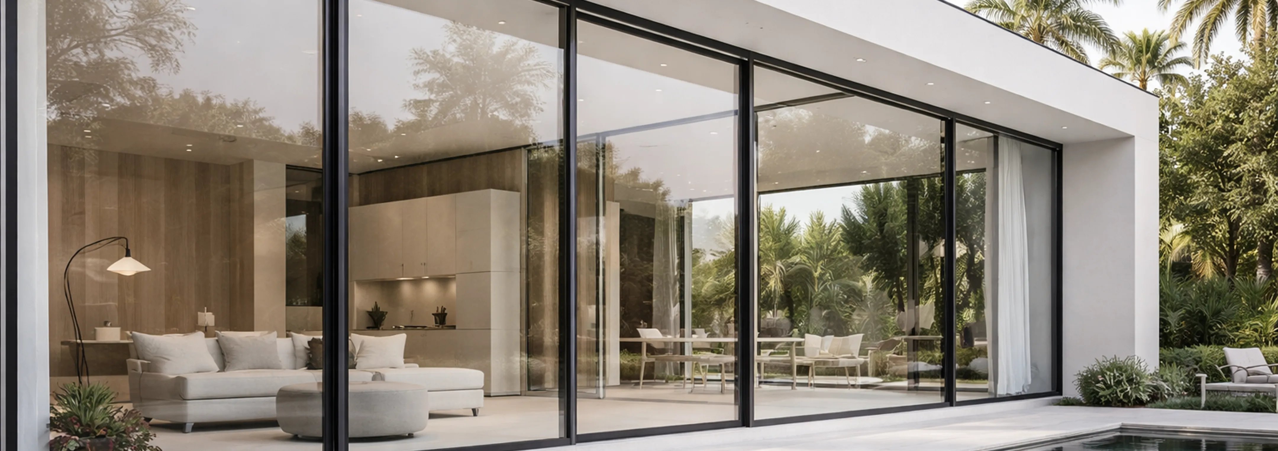 Premium aluminium window profiles by Glazia